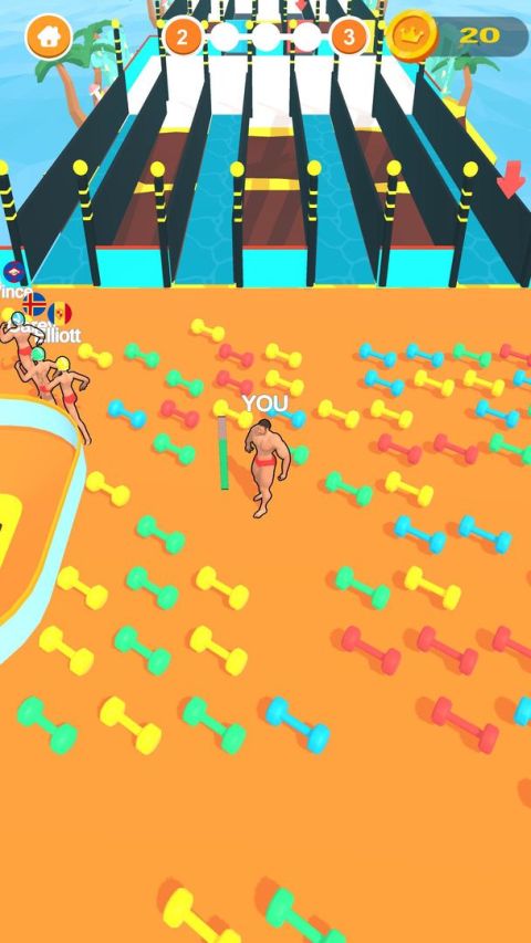 Muscule Race Body Building Run