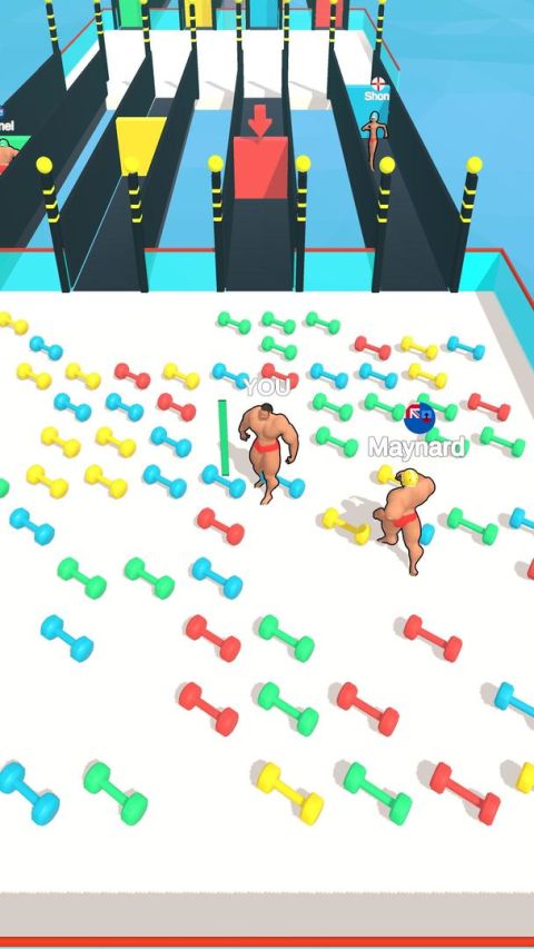 Muscule Race Body Building Run