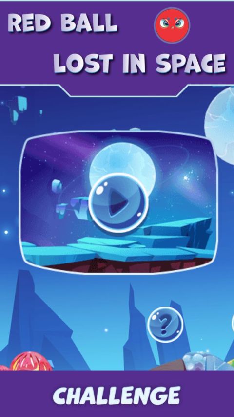 Red Ball Lost In Space