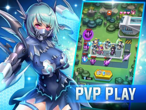 Merge Goddess: Royale Rush TD