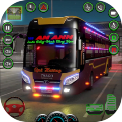 Euro Bus Driving Coach Bus