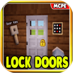 Lock Doors Mod for MCPE