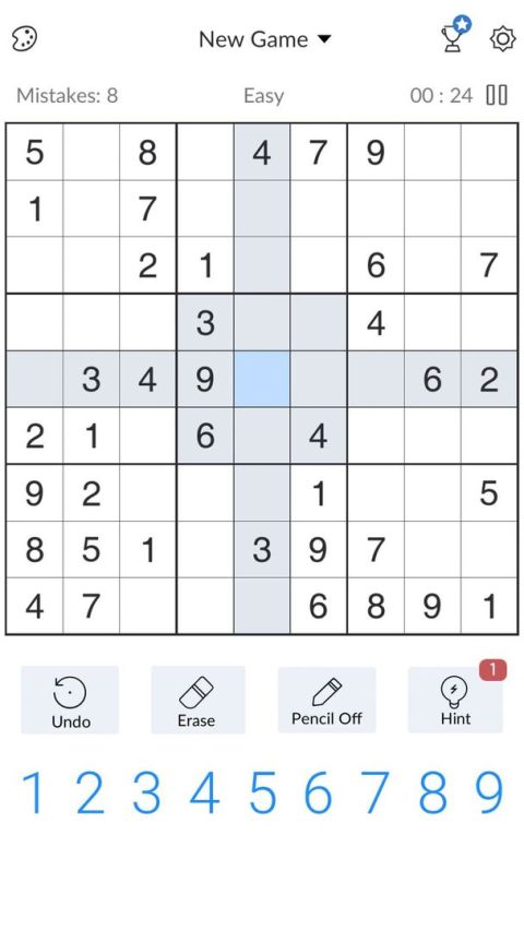 Sudoku - Free Classic Sudoku Puzzles