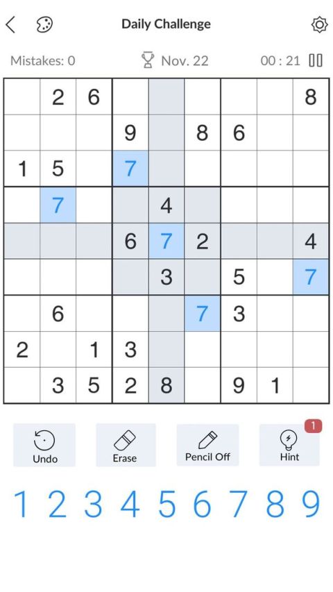 Sudoku - Free Classic Sudoku Puzzles