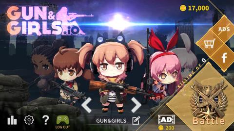 Gun&Girls.io: Battle Royale