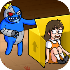 Rainbow Monster: Blue Survivor