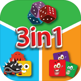 Fuzzy Dice: Puzzle Games 3 in1