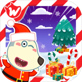 Wolfoo's Baby Christmas School