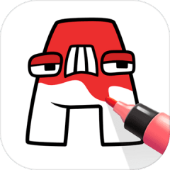 Coloring Alphabet Lore