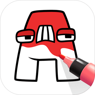 Coloring Alphabet Lore