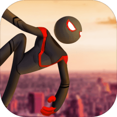 Spider Stickman Rope Hero