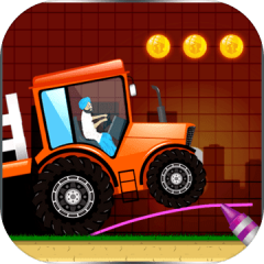 Draw Bridge Run Truck:Brain it