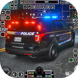 警察 車 追趕 搶劫 遊戲