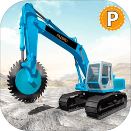 重型挖掘機3D石礦業