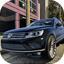 VW Touareg SUV Car Simulator