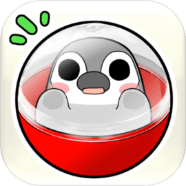 Pesoguin capsule toy game