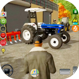 拖拉機駕駛 - 農場遊戲 - 拖拉機遊戲 3d：農業遊戲