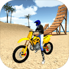 Motocross Beach Jumping 3D