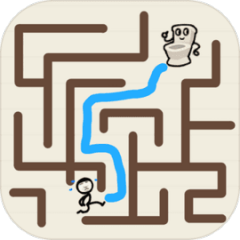 Maze Run - Toilet Emergency
