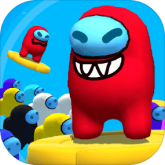 Fall Imposter. io - survival stickman