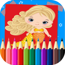 Mermaid  Princesse Game Color
