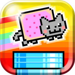 Flappy Nyan: flying cat wings