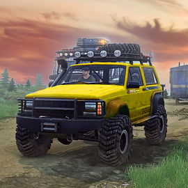 Mud Jeep Driving Games Offroad