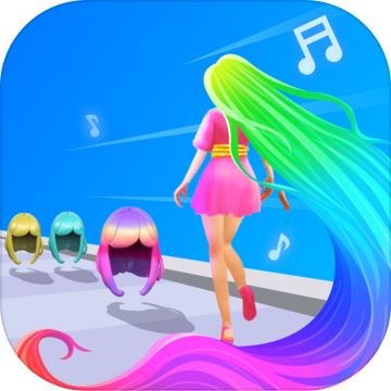 Dancing Hair - Music Race 3D