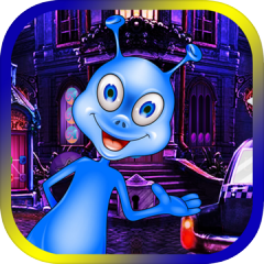 Kavi Escape Game 649 - Meanness Blue Alien Escape