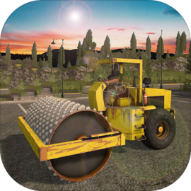 Road Roller Truck Simulation