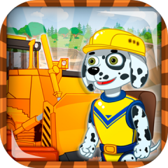 小狗巡邏遊戲：建築機器