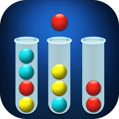 序球拼圖 - 顏色匹配球排序遊戲