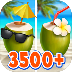 找到差異遊戲 - 找到500張照片