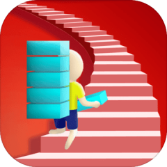 Bridge Run: Stairs Race Build - Cross Game