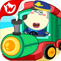 Wolfoo Train - Railway Station