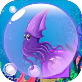Squid Bubble Game
