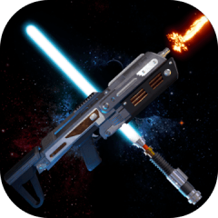 Lightsaber & Sci gun simulator