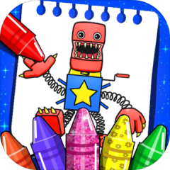 Boxy Boo Coloring Book