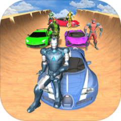 Mega Ramp Car Racing Stunts 3D