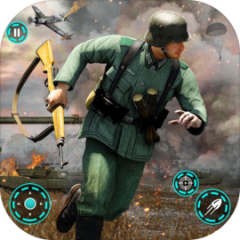 WW2 世界大戰戰鬥軍隊遊戲: 第一人称二战射击游戏