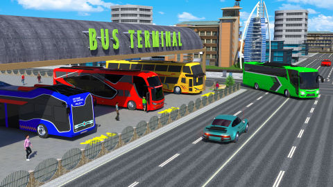 Coach Bus Driving - Bus Games