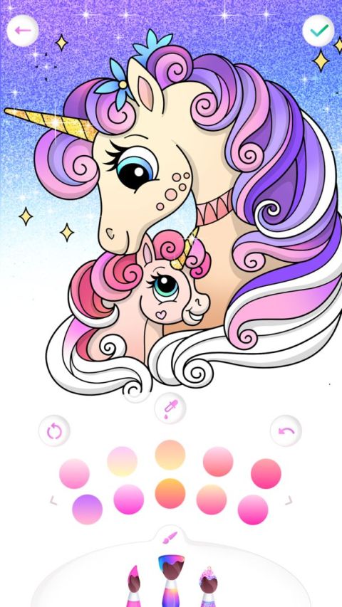 Princess Color Gradient