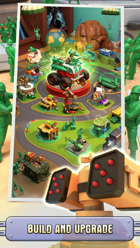 Army Men Defense: Merge Turrets