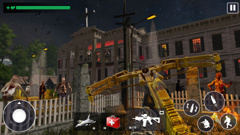 Zombie Strike Frontier Gun War