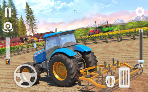 Tractor Driving Game Simulator