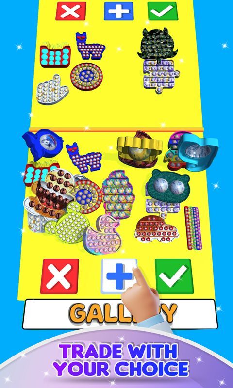 Fidget Trading! Pop it fidget toy 3d ASMR