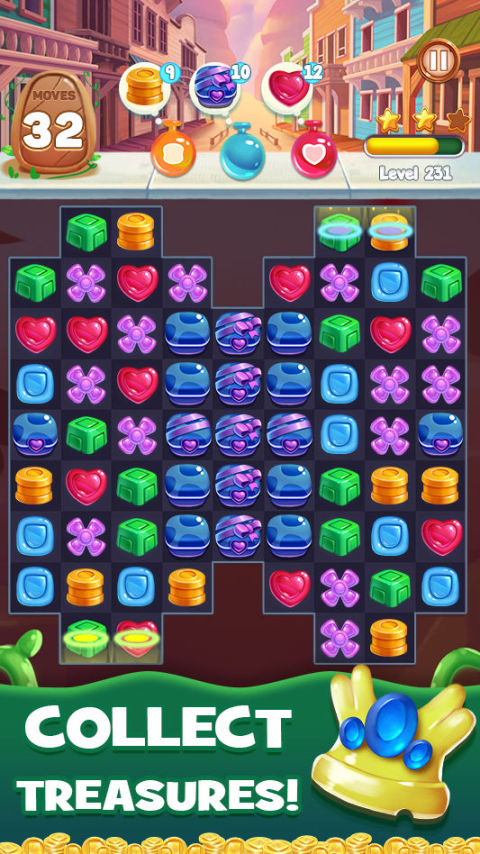 Genies & Jewels Match 3 Blast