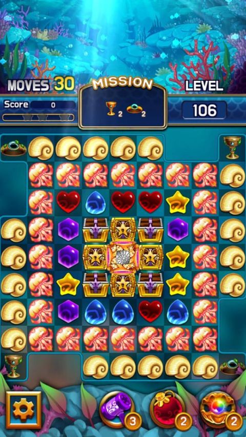 Jewel Abyss: Match3 puzzle