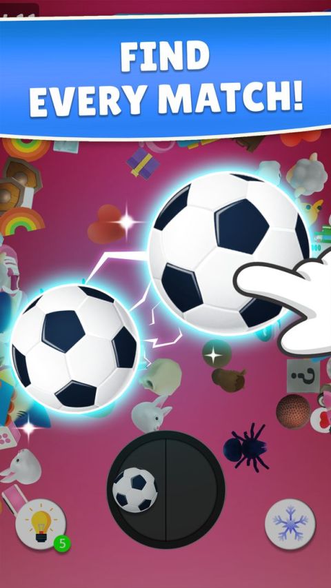 Match 3D game: Matching puzzle