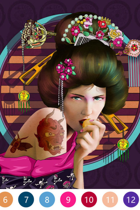 Pop Color - Coloring Artworks & Drawings